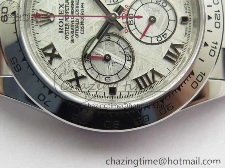 SA4130 904L SS Daytona Best 1:1 ‘Meteorite’ Oysterflex Case V4 Strap Noob on 116519 Edition 0327